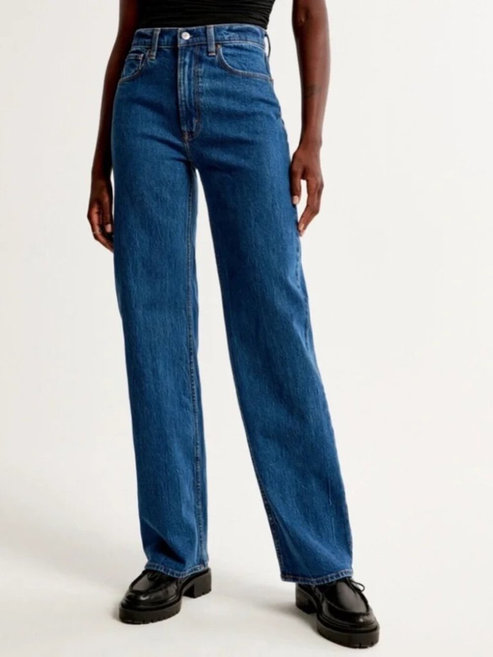 Abercrombie High Rise 90s Relaxed Jean